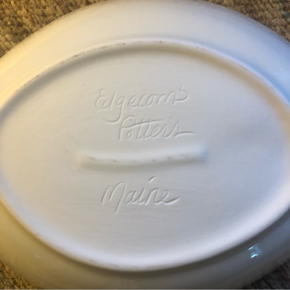 Edgecomb Potters Symphony Bowl and Platter NWT - Picture 7 of 8